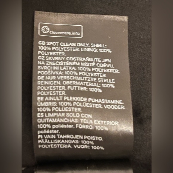 H&M Studio Collection Hand Beaded Cropped Chiffon Top. - Picture 9 of 10